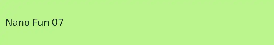 Nano Fun 07
